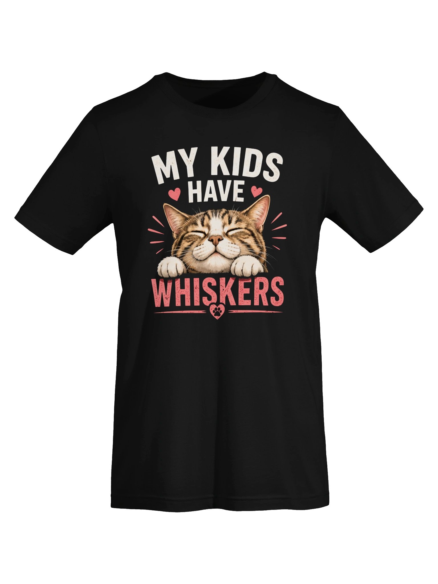 My Kids Have Whiskers Cat T-Shirt product image (29)