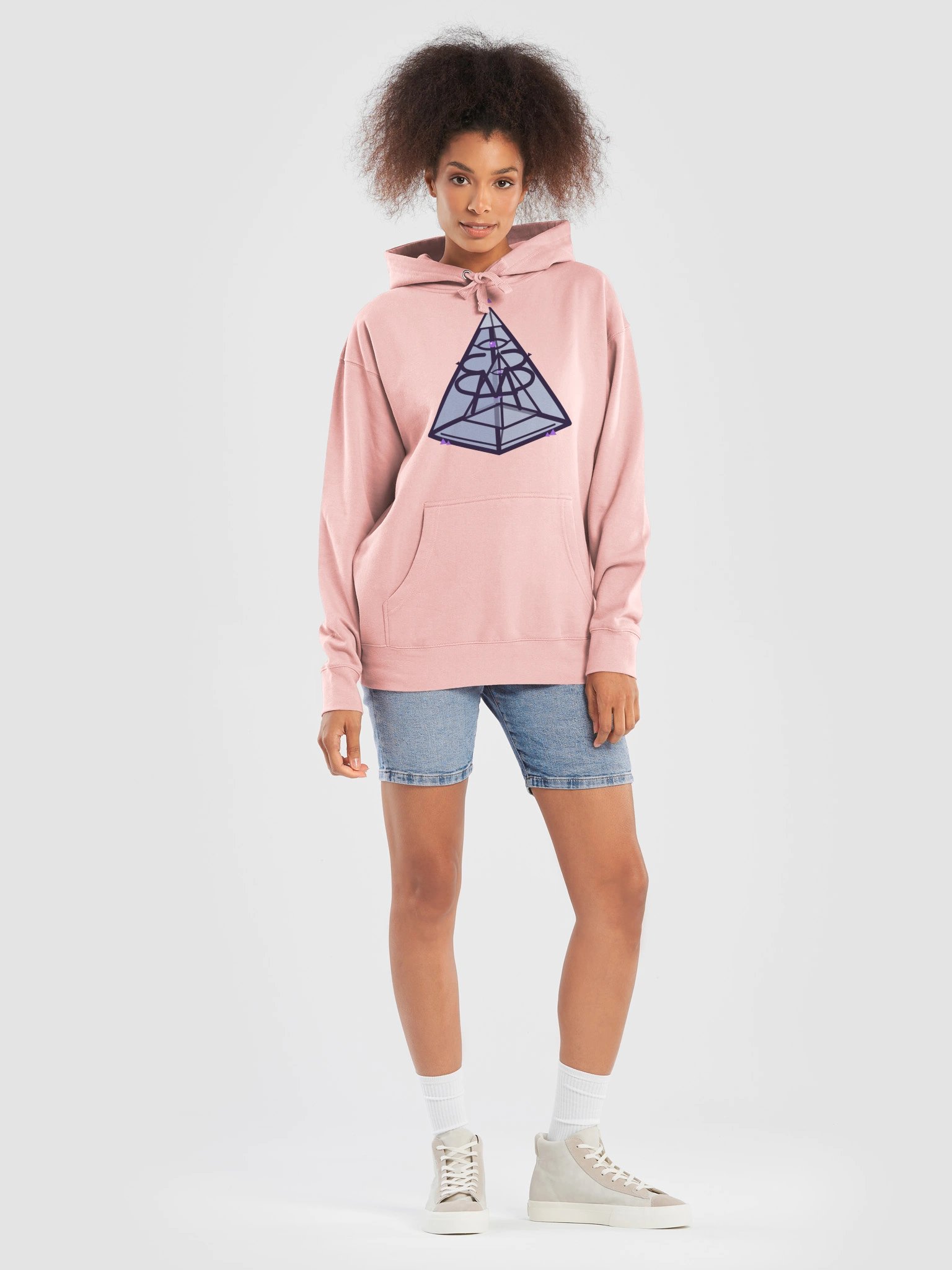 AMP-33 Tesseract Hoodie — Pink product image (7)