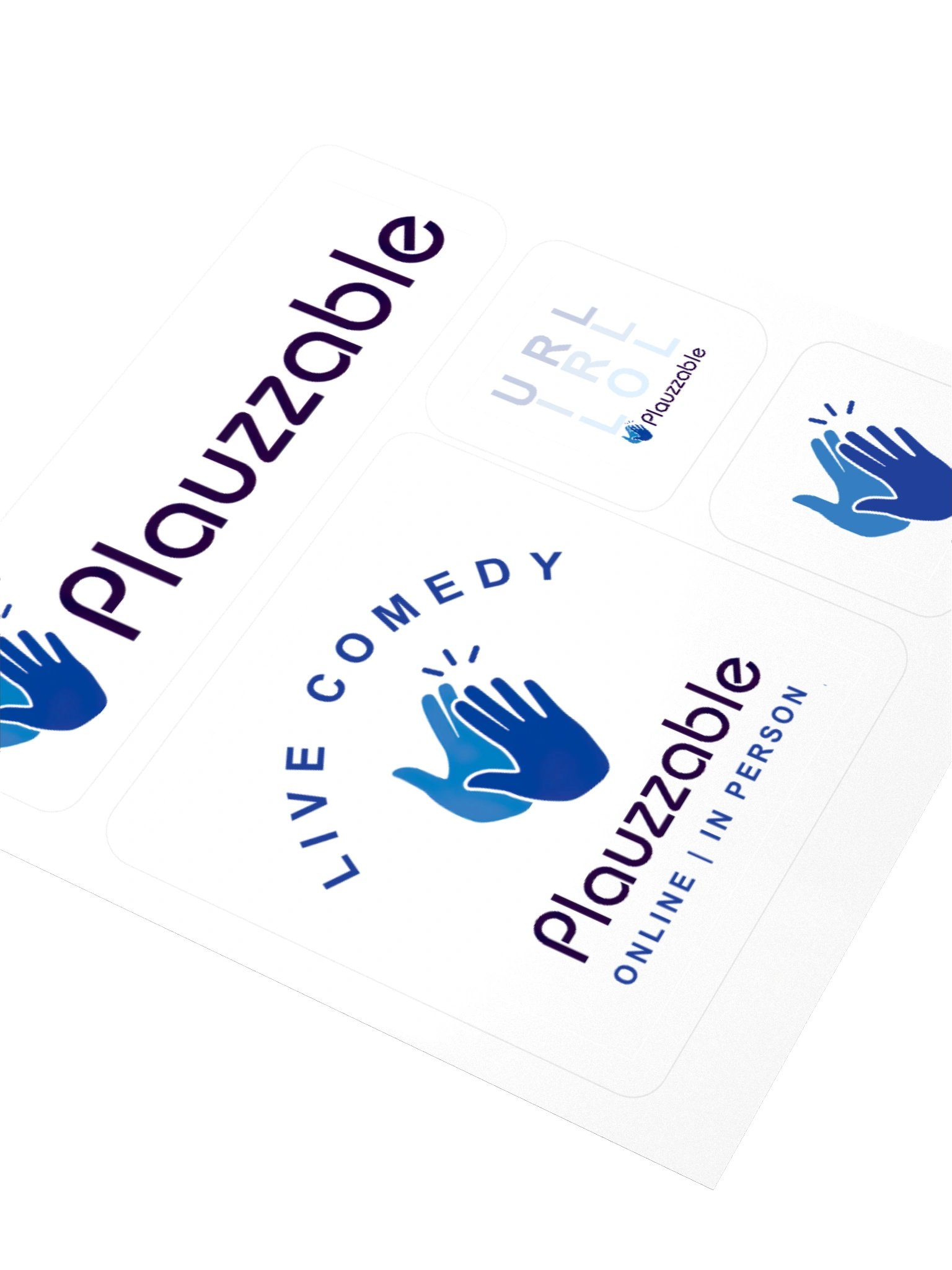Plauzzable Logo Sticker product image (3)