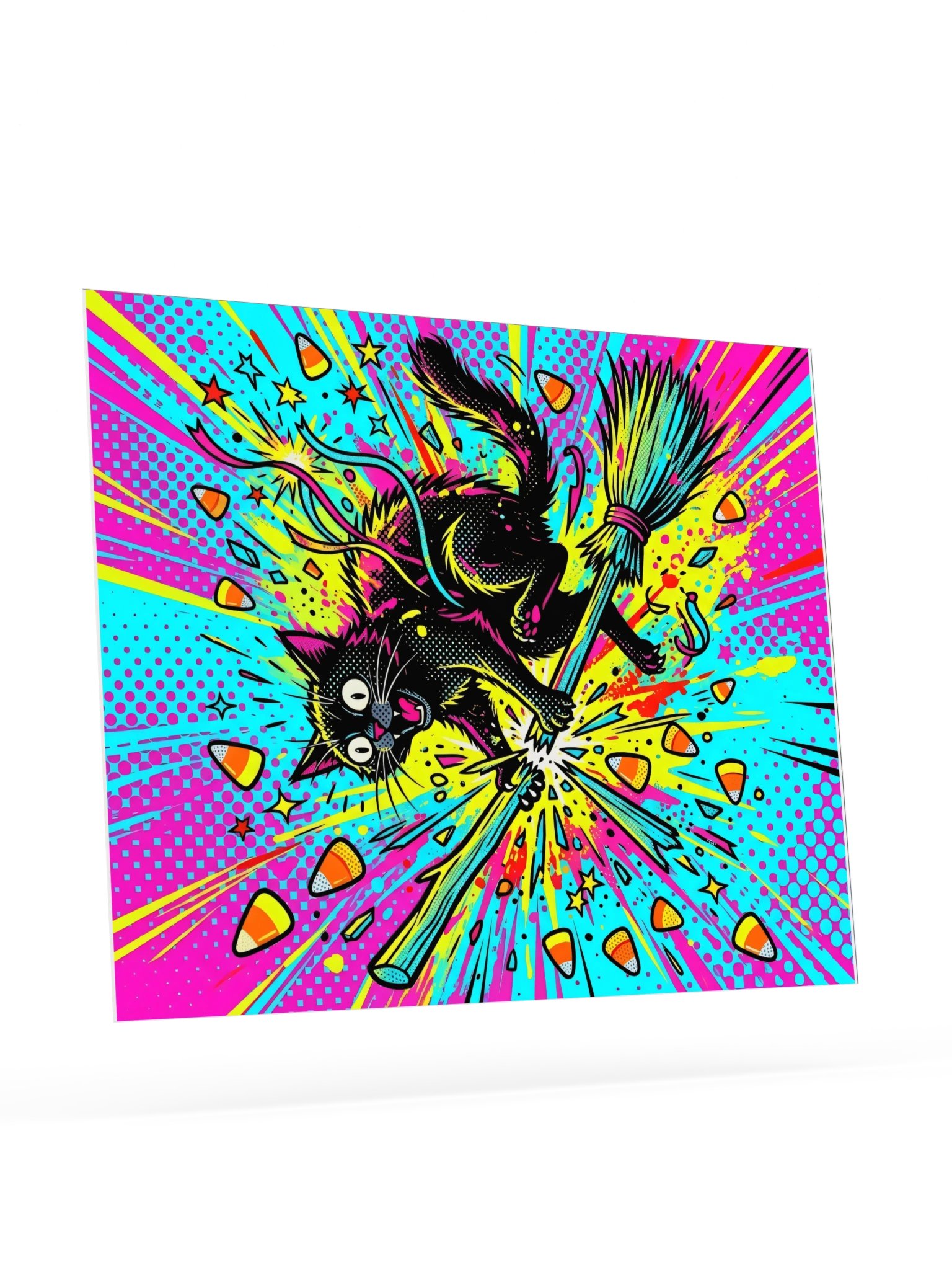 Broom Crash Cat Poster product image (23)