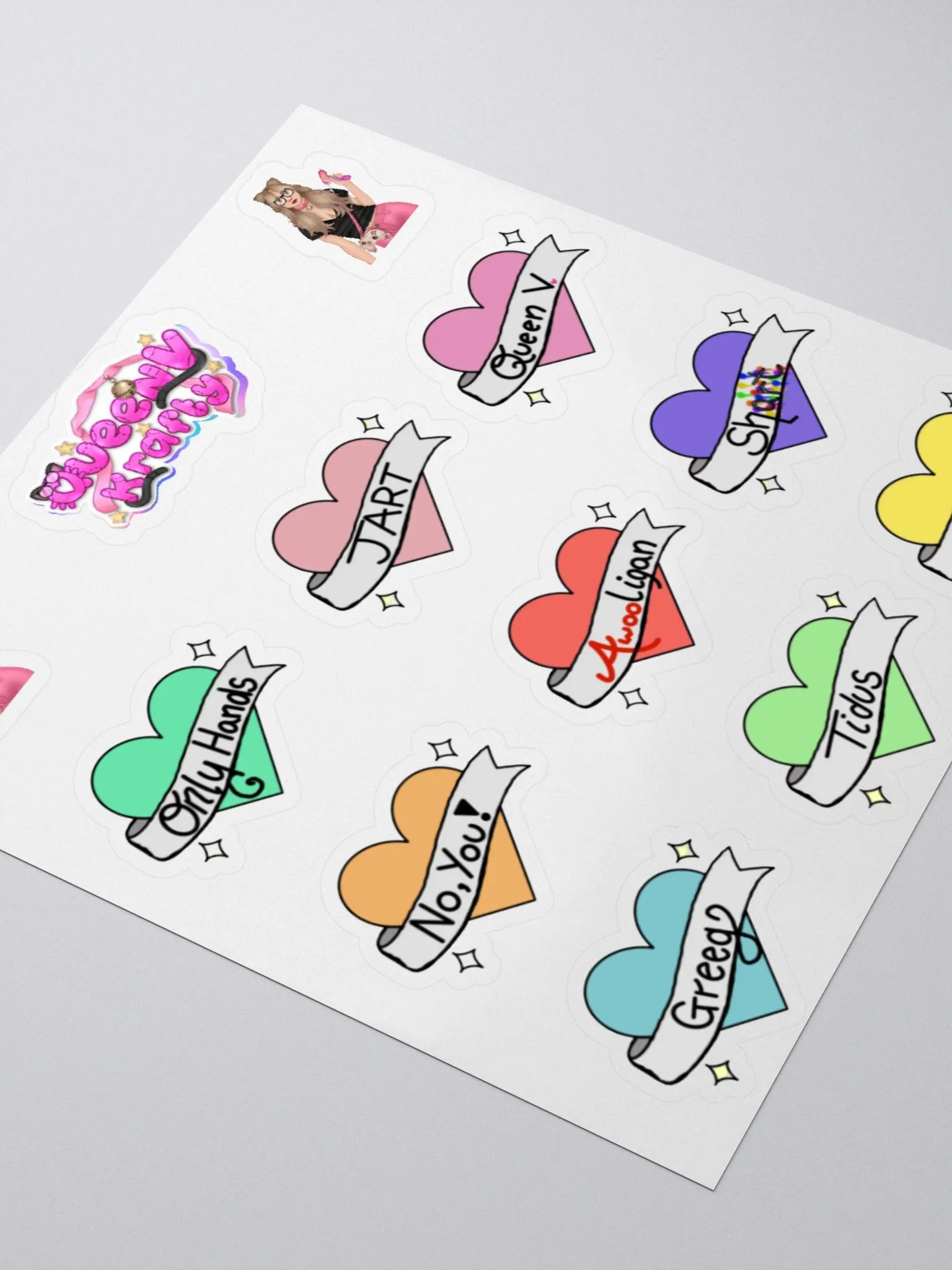 QVK Badges Stickers! product image (8)