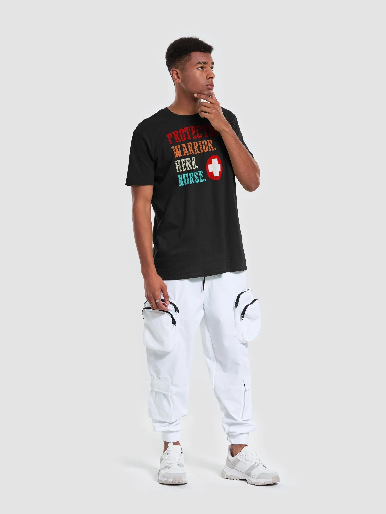 Protector Warrior Hero Nurse Shirt product image (5)