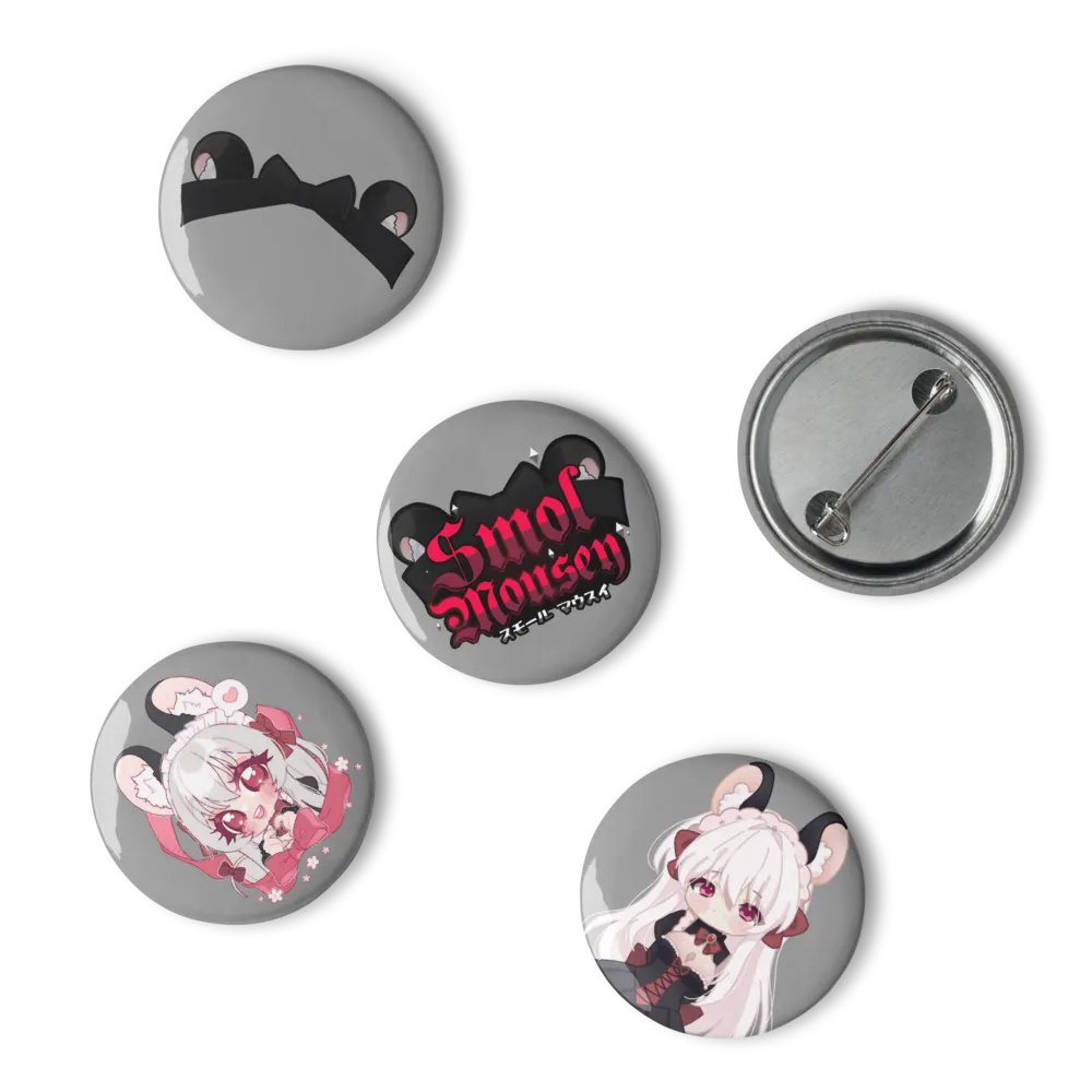 ♱ SMOL MOUSEY BUTTON PACK ♱ product image (2)