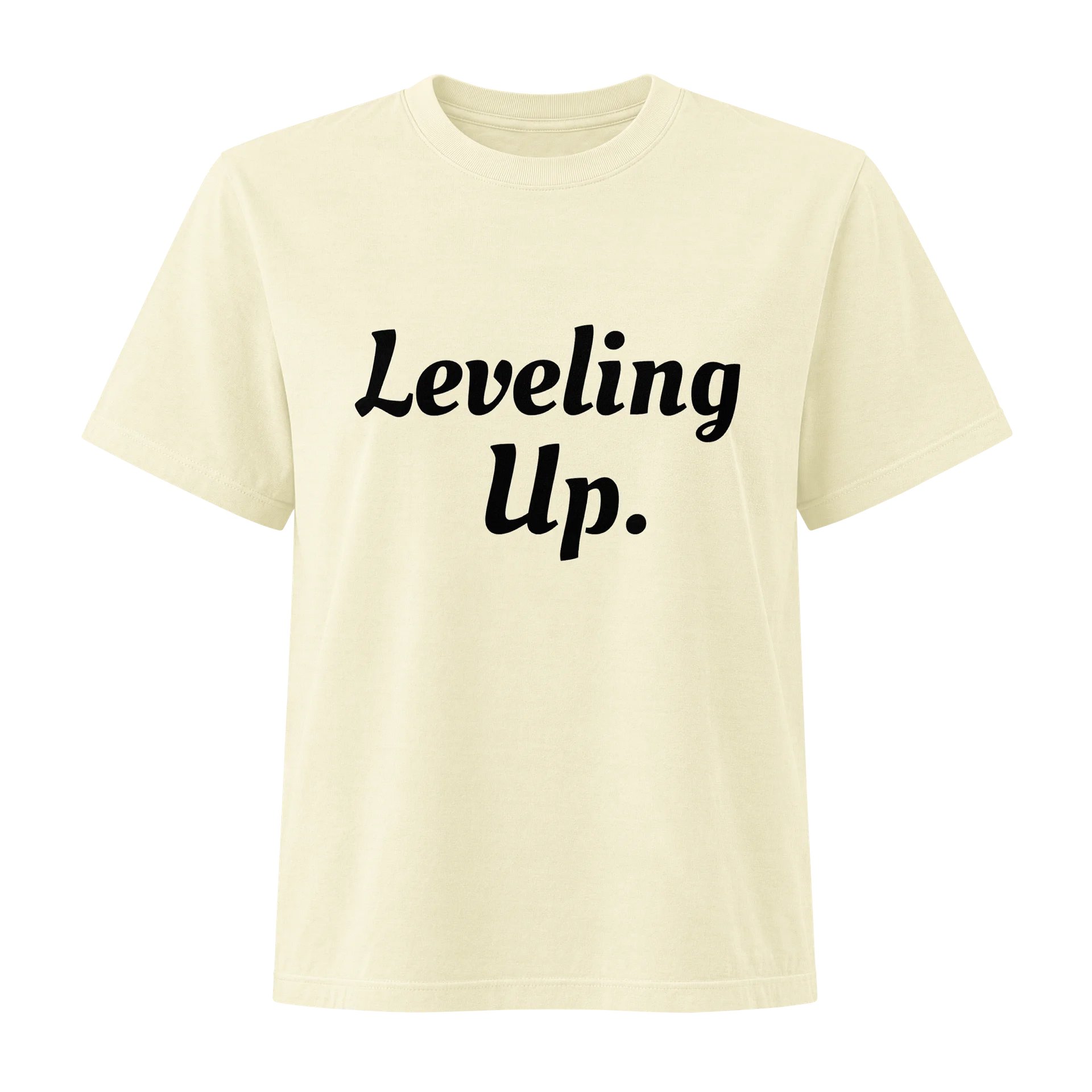 Leveling Up Premium Dye Tee product image (3)