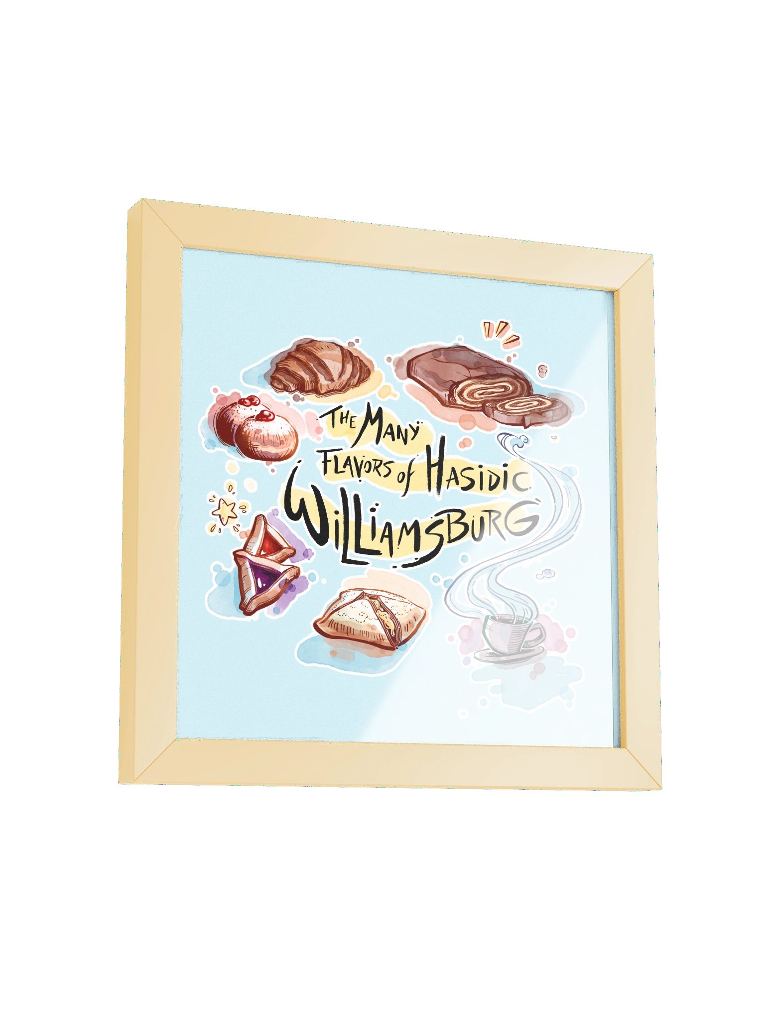 Many Hasidic Flavors Framed Poster product image (3)