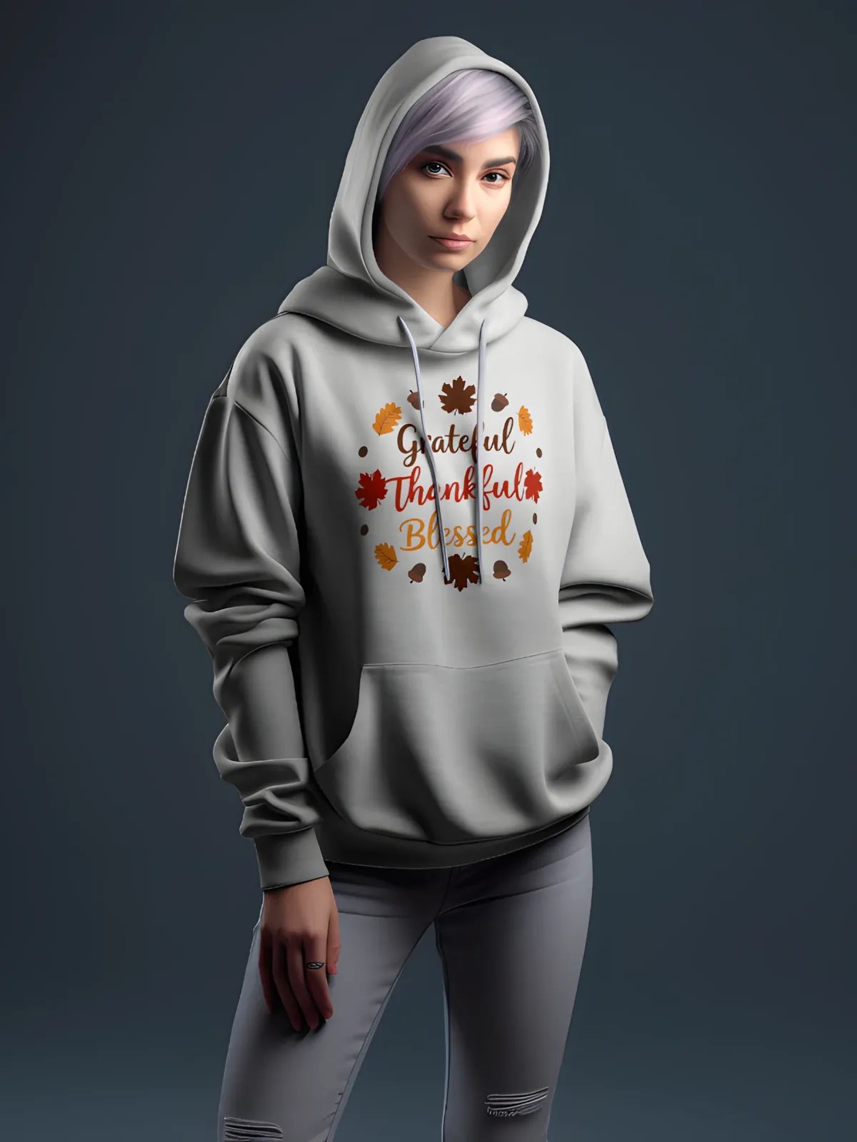 Grateful, Thankful, Blessed Hoodie product image (4)