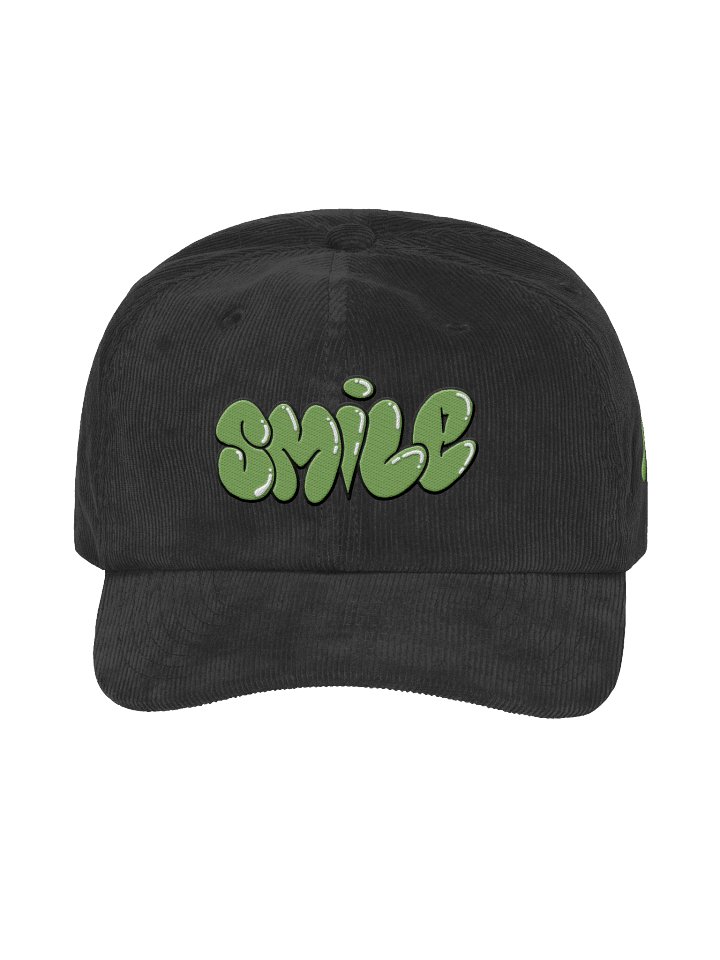 Dill's Smile Line Embroidered Corduroy Dill Pickle Cap product image (2)
