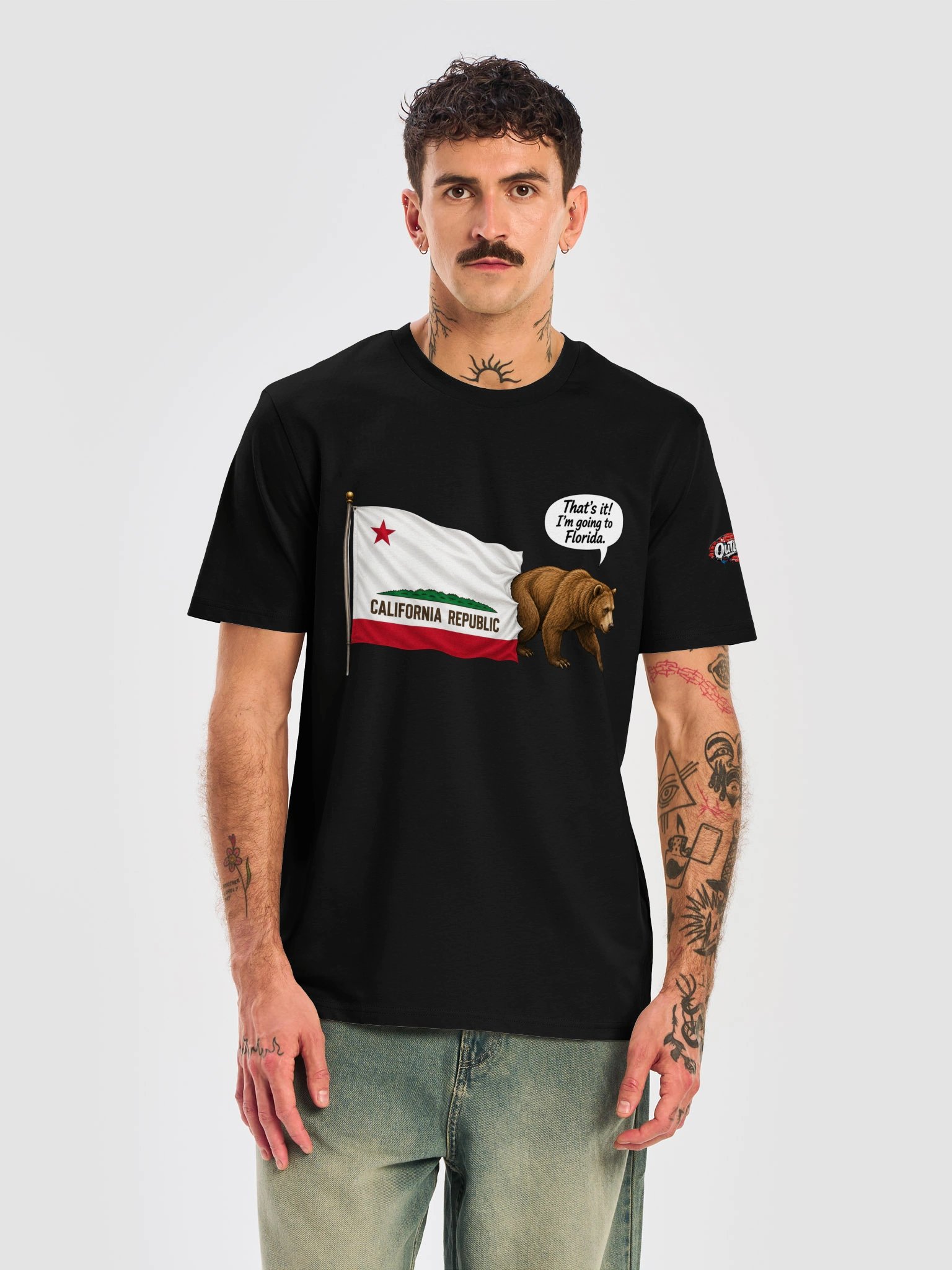 California Bear Going to Florida Tee product image (42)