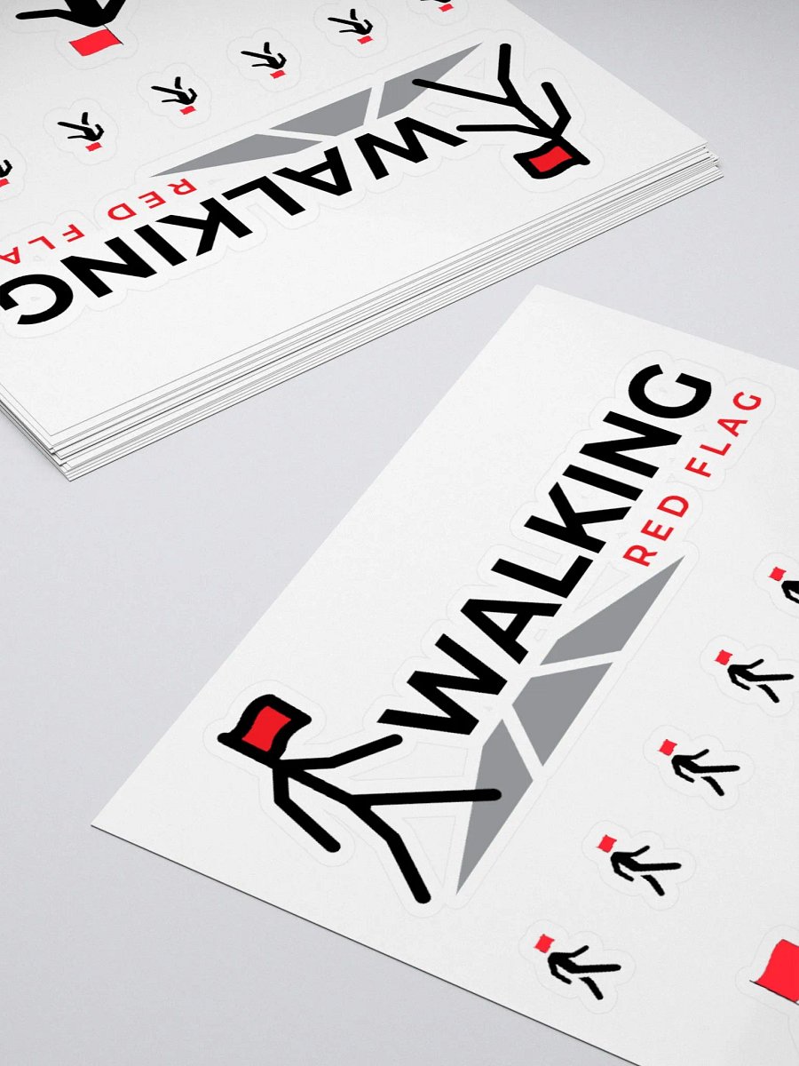 Red Flag Stickers product image (10)