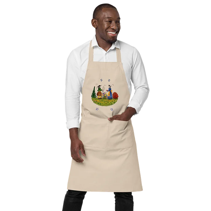 Tablier de Cuisine 100 % Coton Éco-Responsable “Petits Bretons” product image (1)