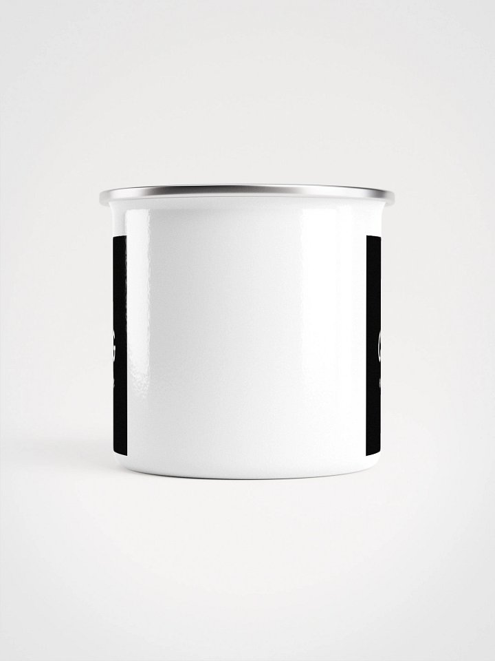 Camping Enamel Mug in Black product image (2)