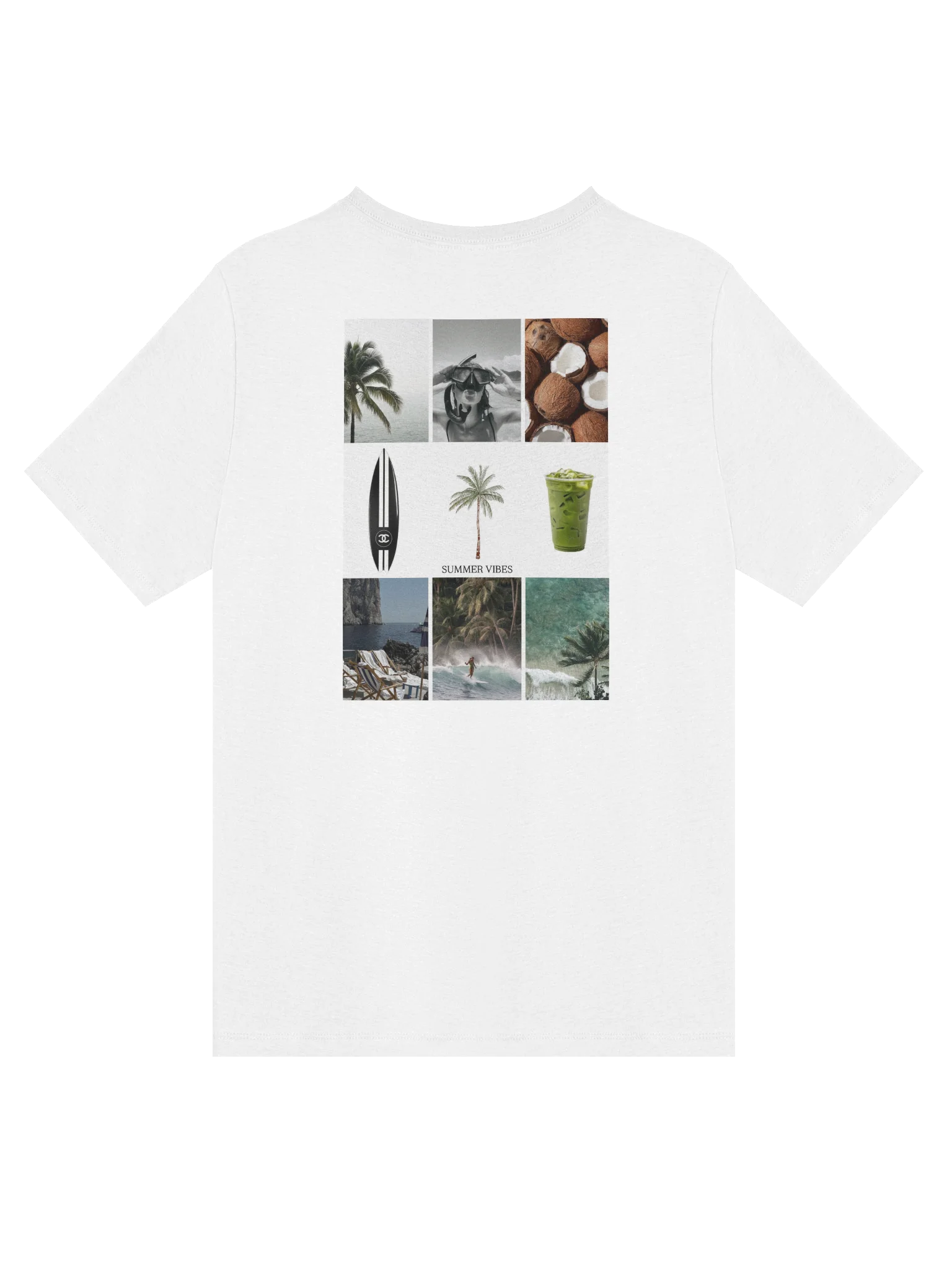 Summer Vibes V-Neck Tee product image (3)