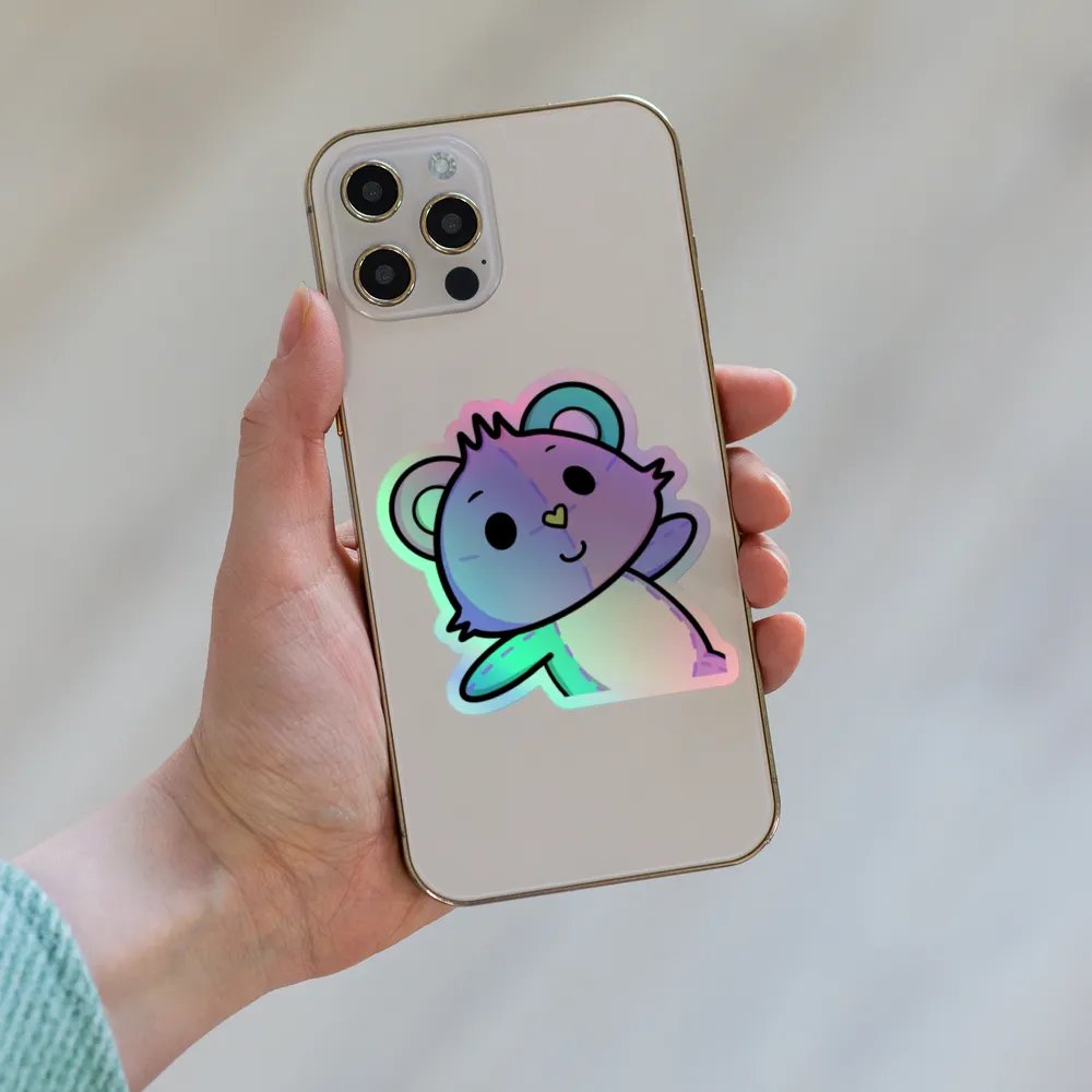 Relaxing - Holographic Sticker product image (6)