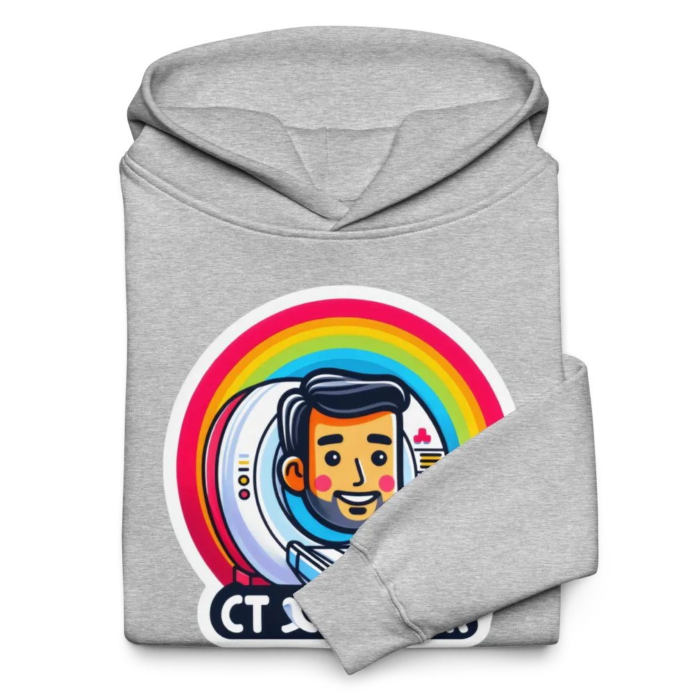 Rainbow CT Xcanner Unisex Oversized Hoodie product image (40)