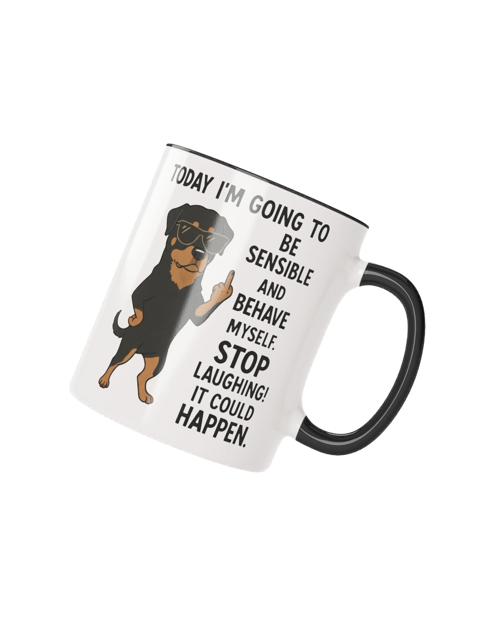 Funny Rottweiler Ceramic Mug product image (10)
