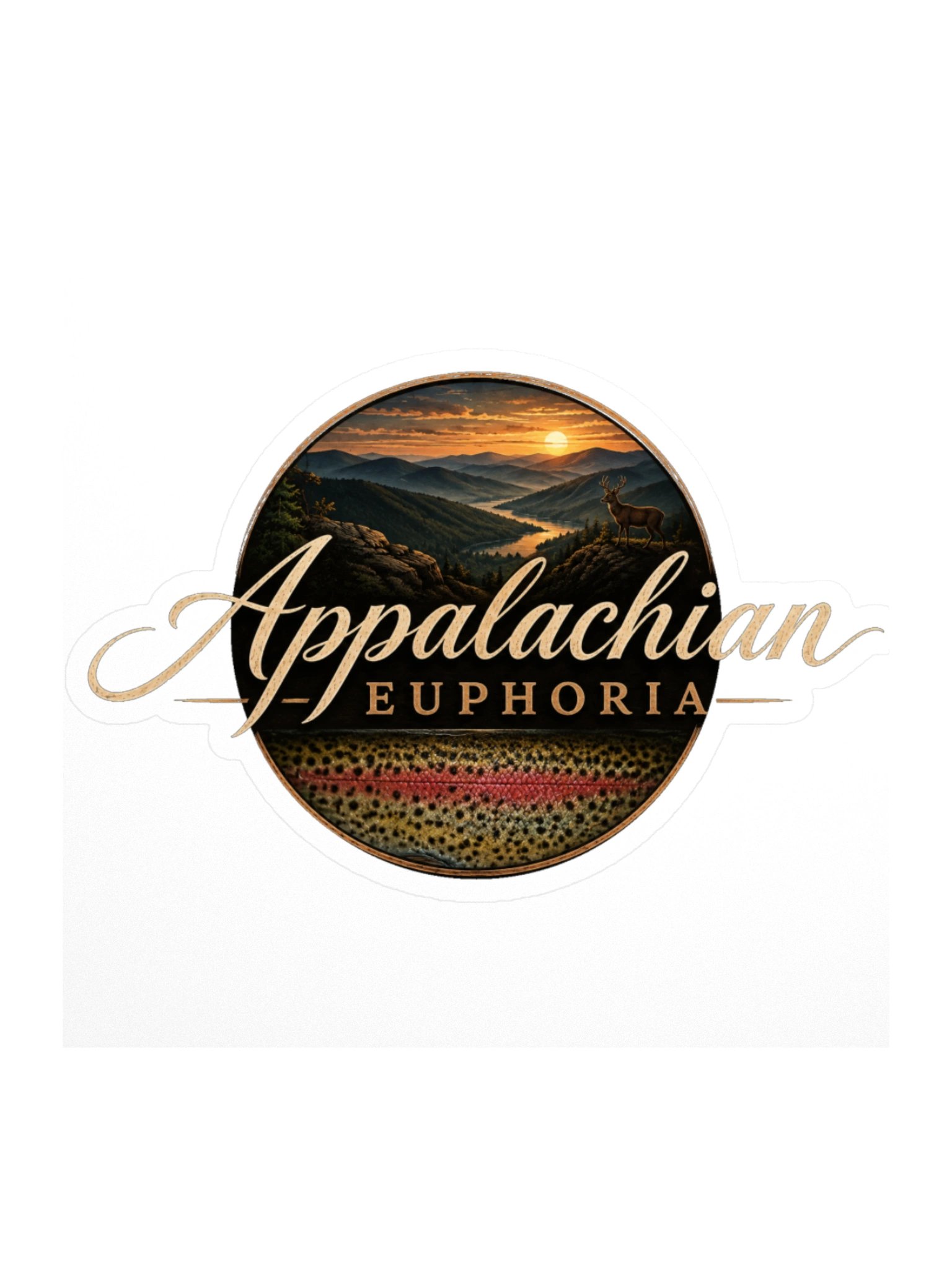 Appalachian Euphoria Sticker product image (1)