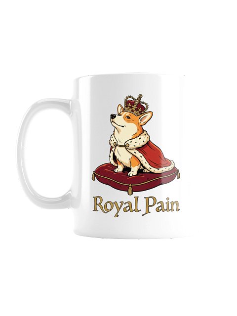 Royal Pain Corgi Mug