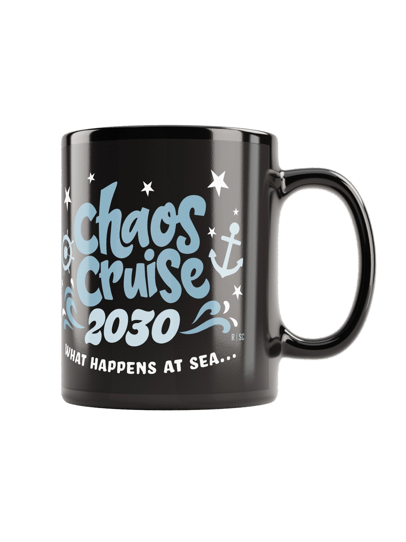 Chaos Cruise Black Mug product image (3)