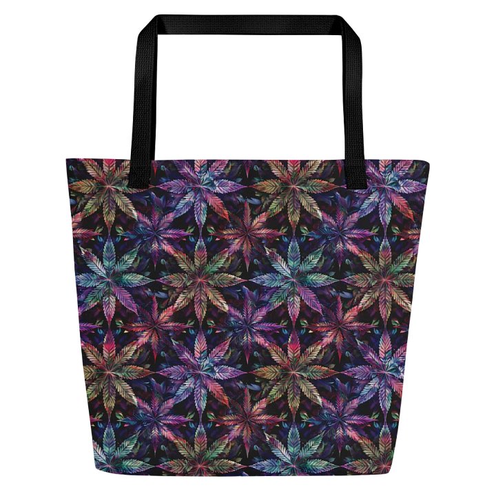 Cannabis - Jewel of the Night – Design | Large Tote Bag product image (2)