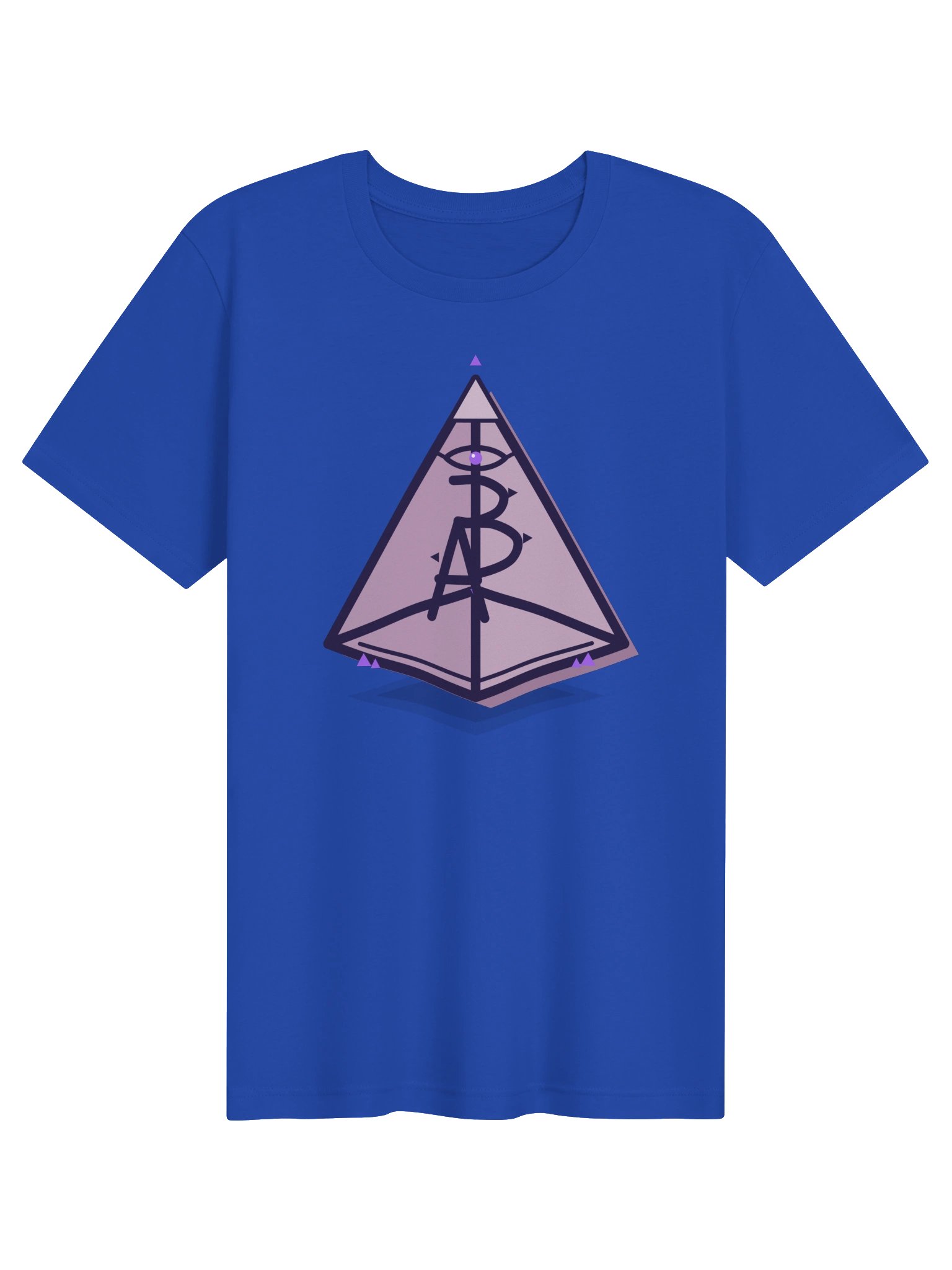 AP-3 Pyramid 3D Tee — Blue product image (1)