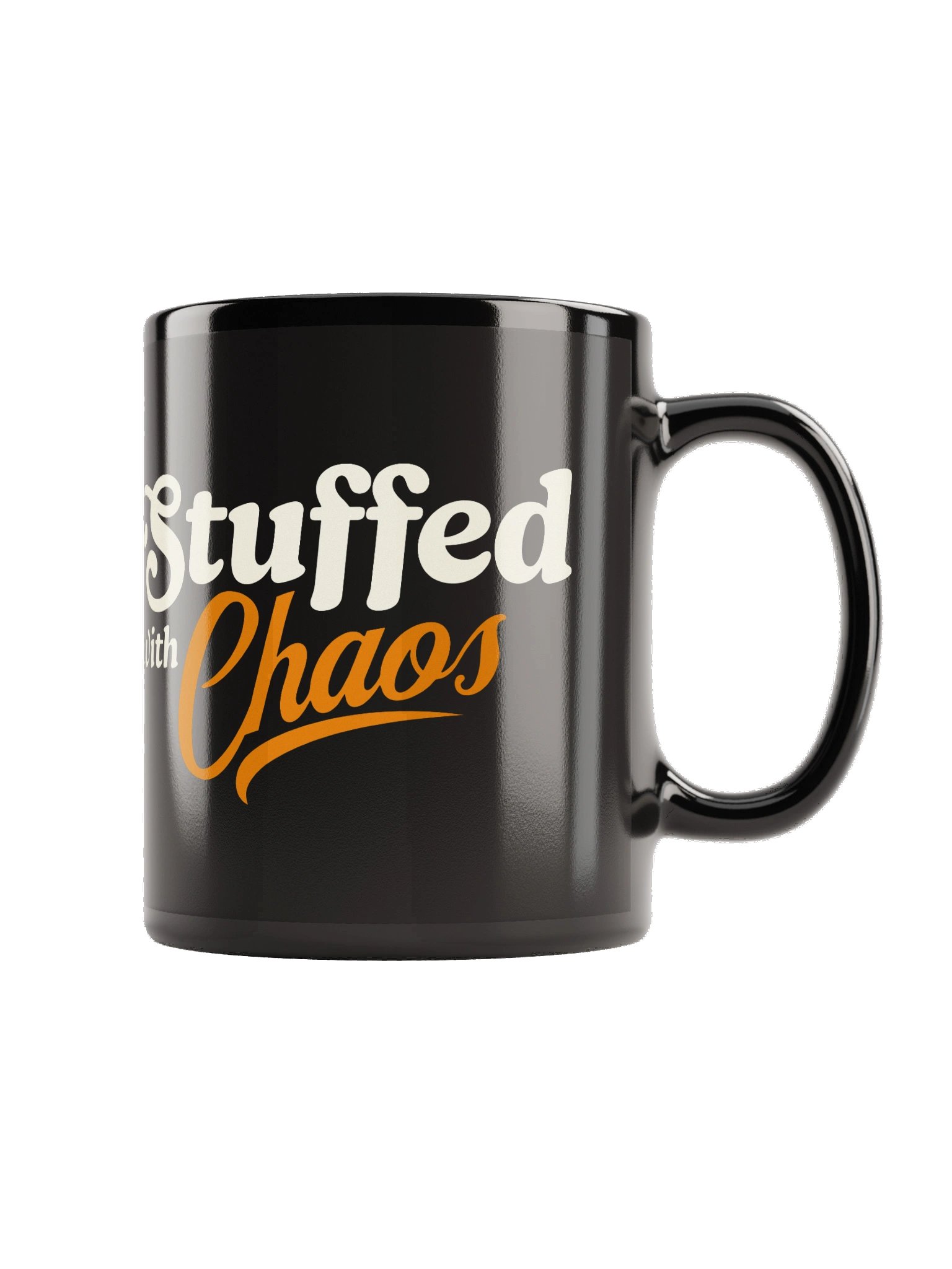 Stuffed with Chaos Black Mug product image (3)