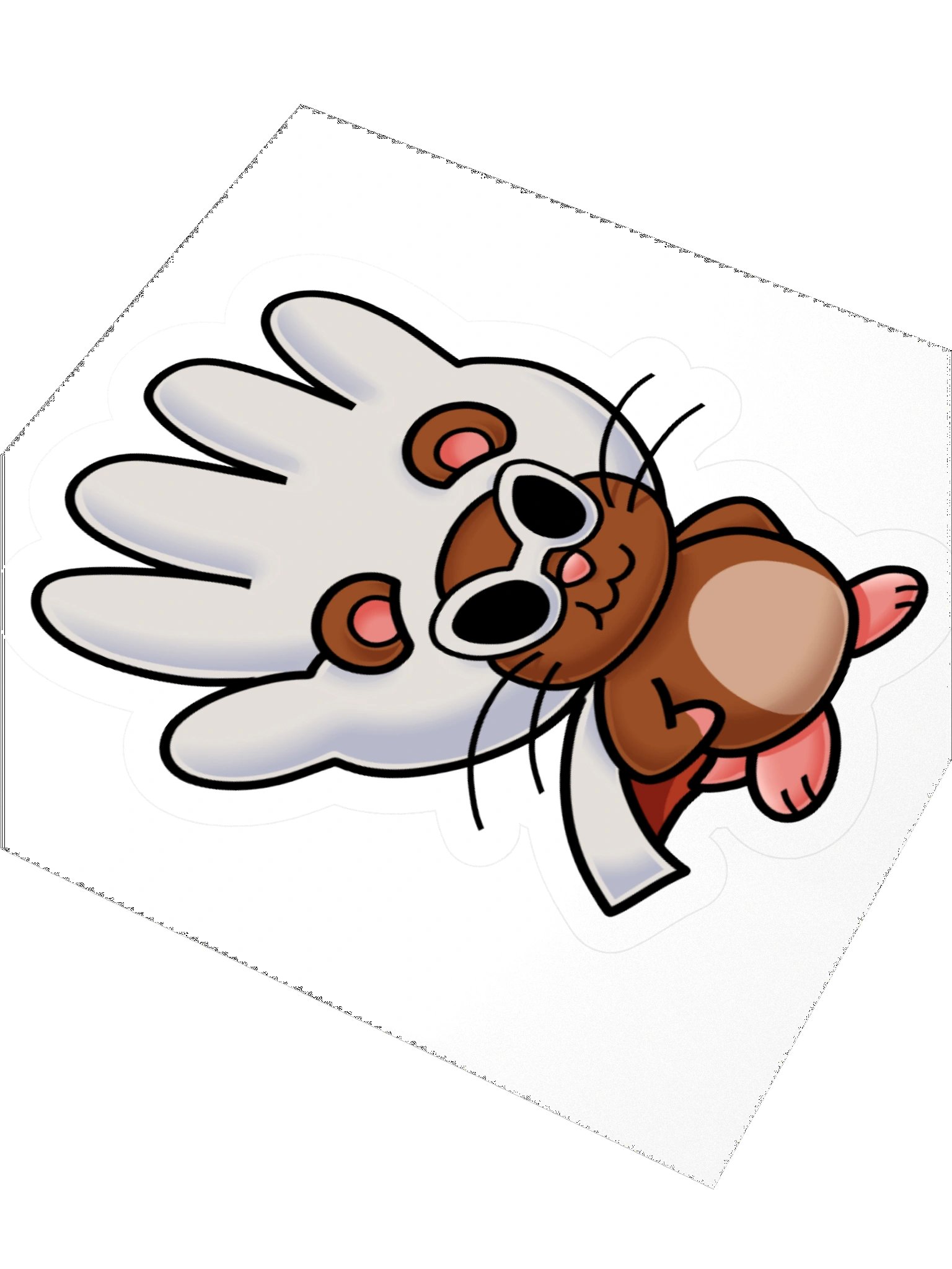 Hamburger Helper Hampter Sticker product image (7)