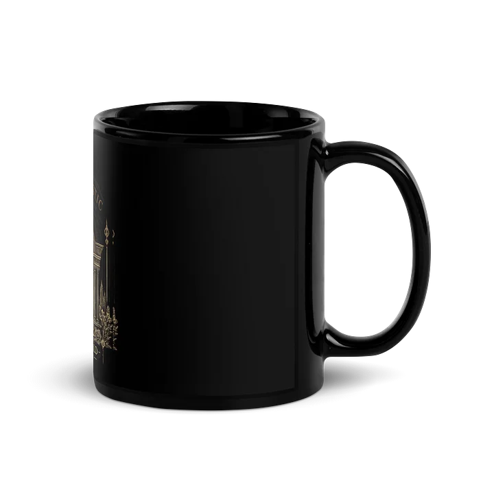 Temple Gold Official™ Ritual Mug — Black & Gold Edition product image (3)