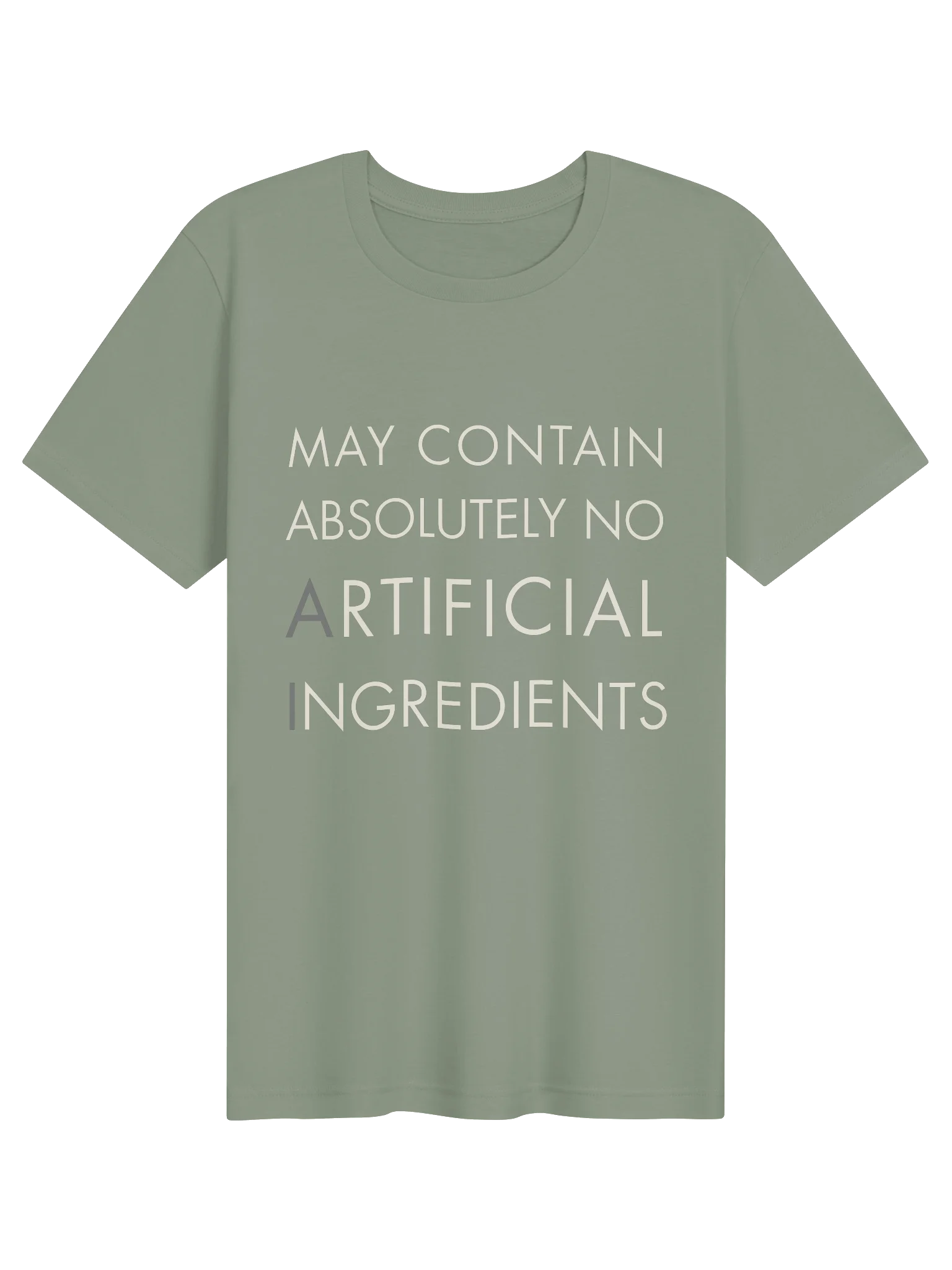 'no artificial ingredients' tee product image (13)
