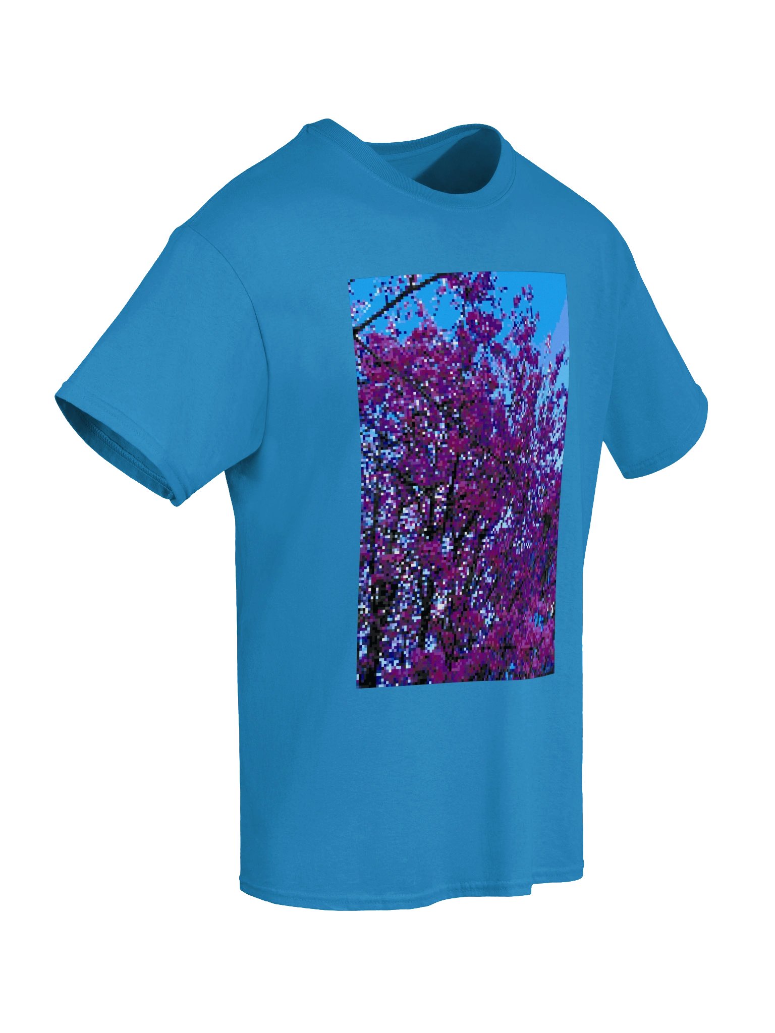 pixel cherry blossom graphic tee product image (6)