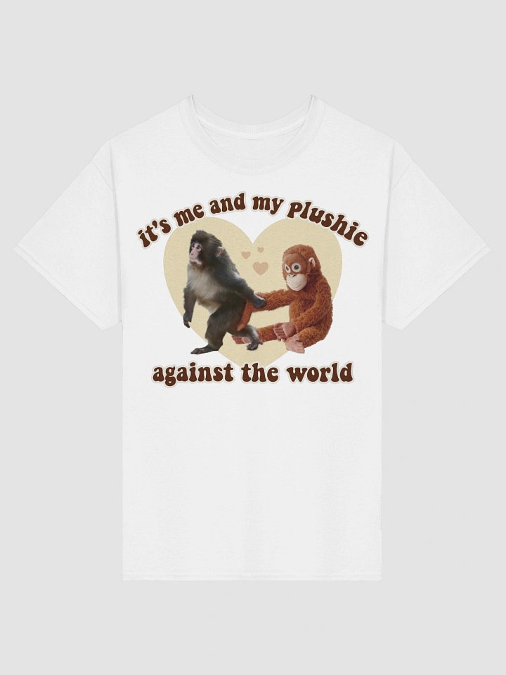 Punch The Monkey Plushie T-shirt - variant 1 product image (2)