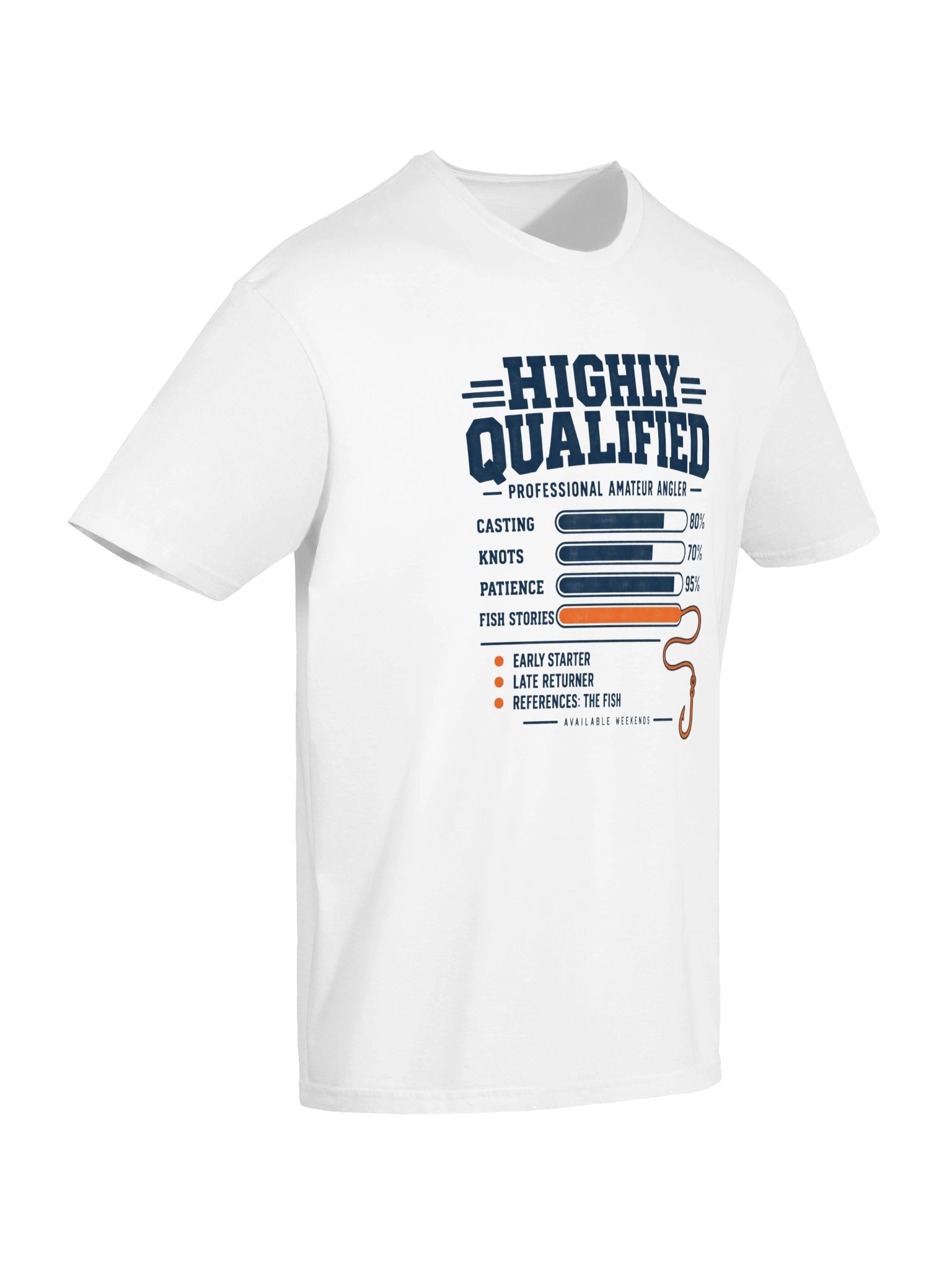 Highly Qualified Angler T-Shirt product image (56)
