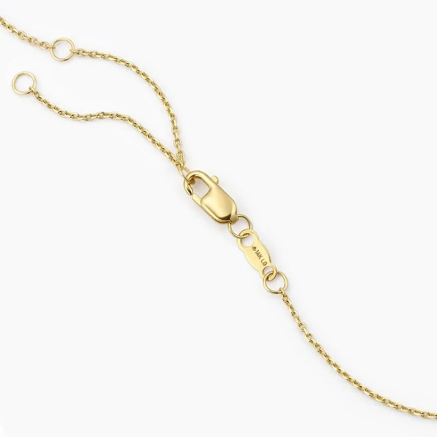 1/3 Coverage Petite Bezel Lab Diamond Tennis Necklace product image (6)