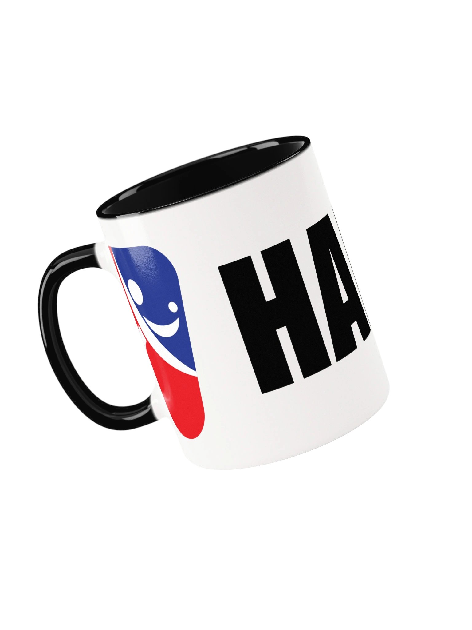 Hantis Logo Mug - Black Handle product image (1)