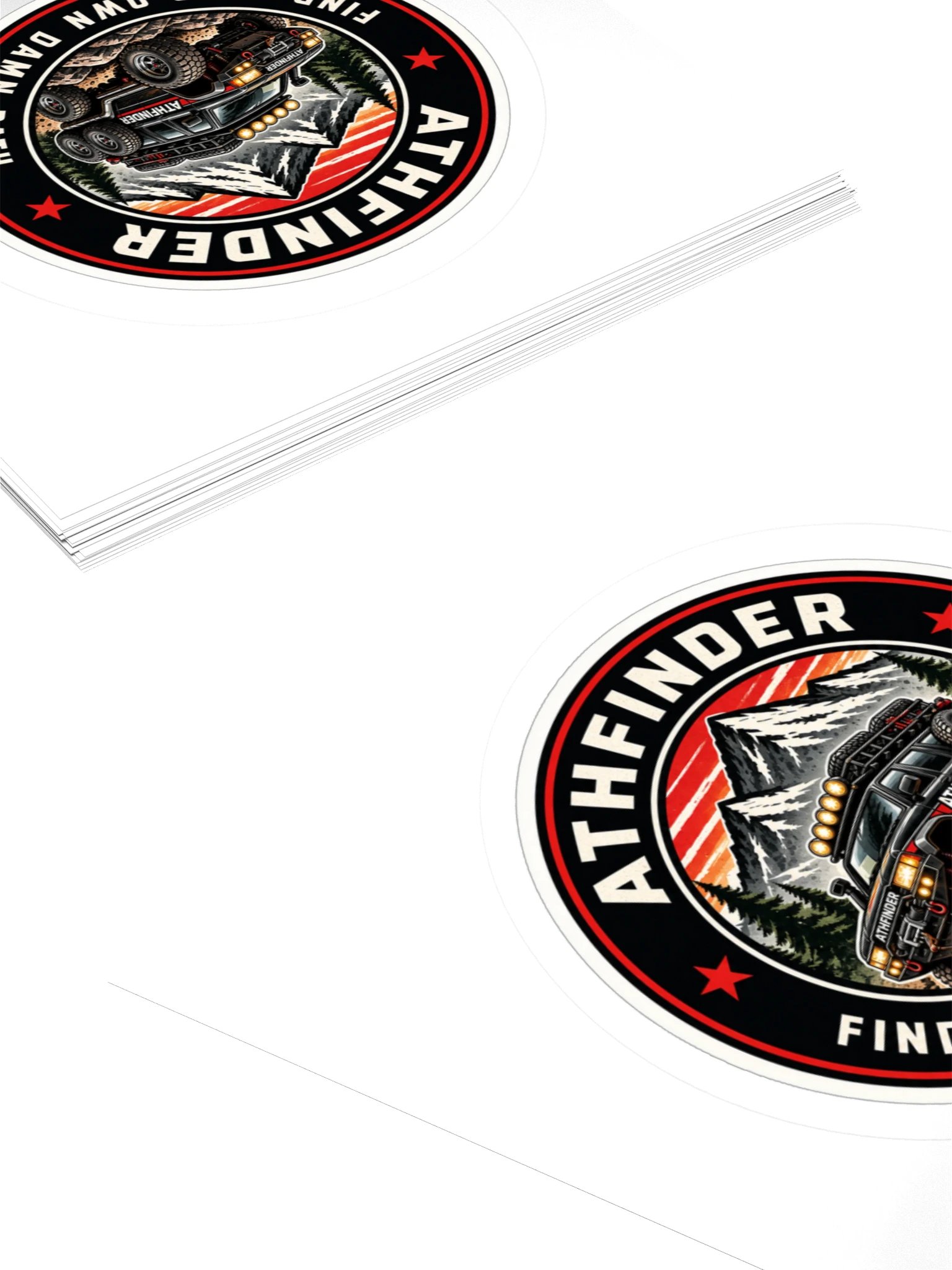 ATHFINDER Trail Badge Sticker product image (4)