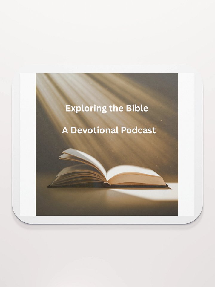Exploring the Bible — Devotional Podcast Mouse Pad product image (2)