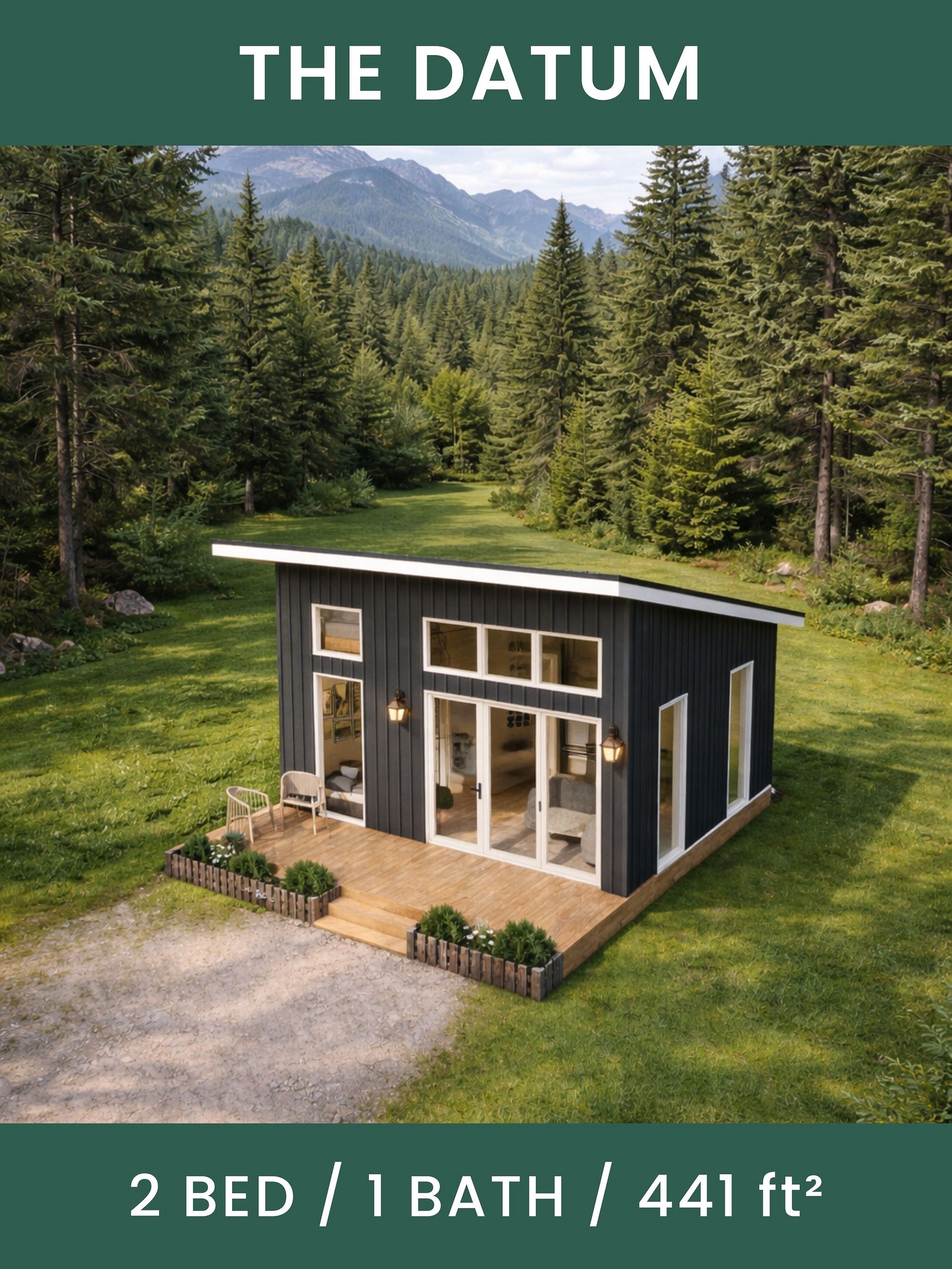 The Datum Tiny House Blueprint Set (CAD File + Materials List) product image (2)