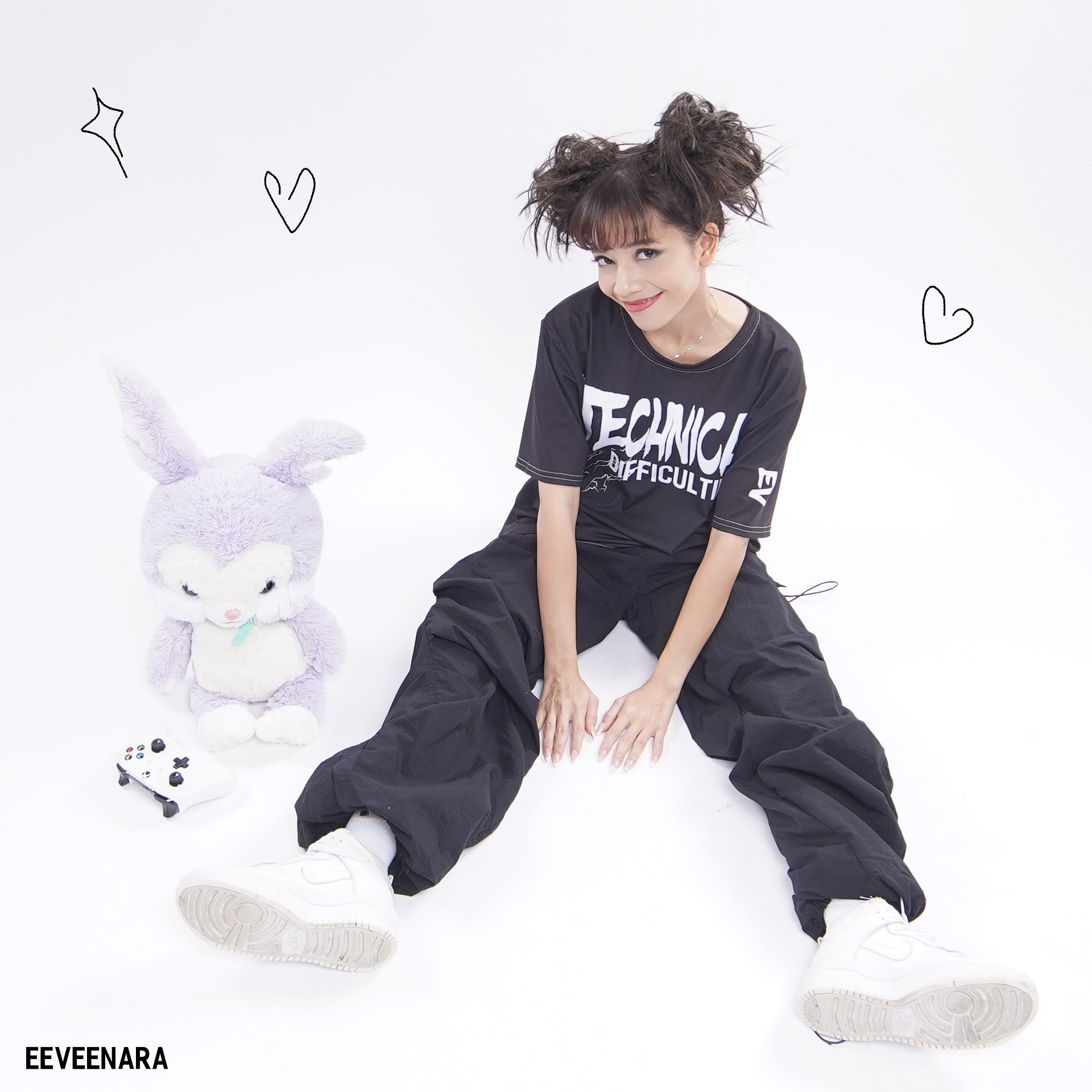 TECHNICAL DIFFICULTIES TEE - [BLACK] product image (2)