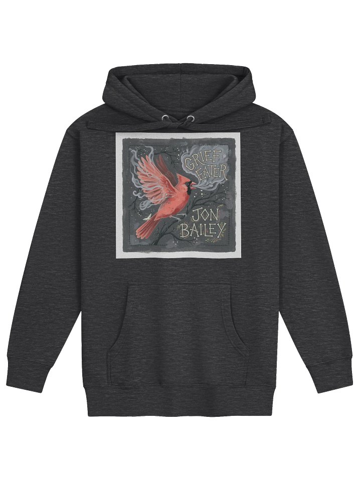 Haunted Bird Hoodie — Coral Cardinal product image (1)