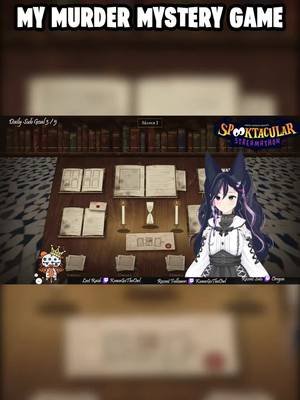 Here is the entire game for those of you that may be interested in how it plays. I am working on a cut together of a bunch of different shots of each game board component for everyone to see, as well as clips of the audio recordings for each seance. But this has been such a fun thing to put together for stream! #indiegamedevs #indiegames #charitystreams #indiestreamer