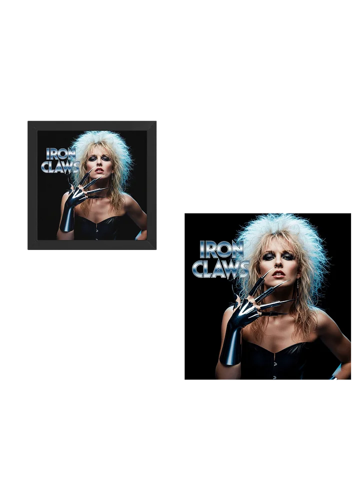 IRON CLAWS — Digital Album + Framed Cover Art Bundle product image (1)