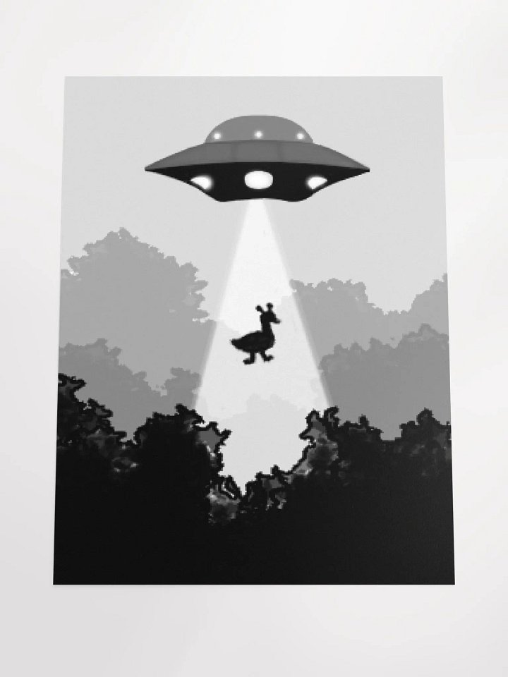 Ab-duck-tion Poster product image (2)