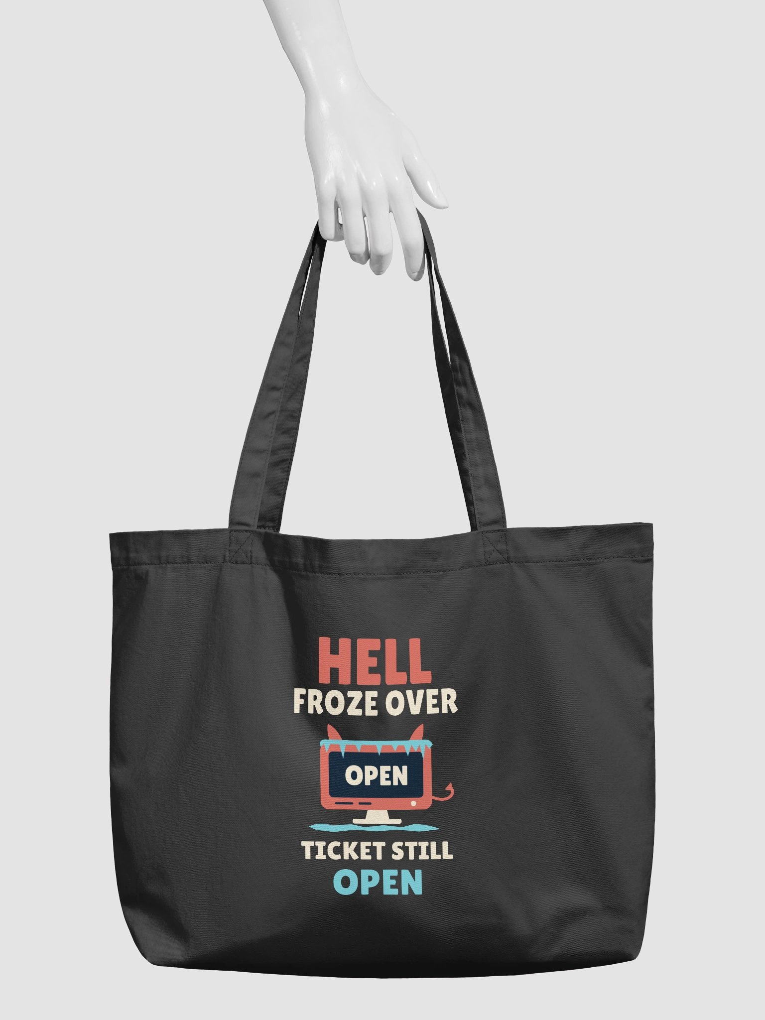 PATB Hell Froze Over Ticket Still Open Cotton Tote product image (3)