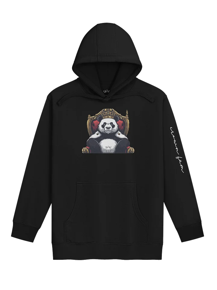 Crowned Royal Panda Unisex Hoodie product image (4)