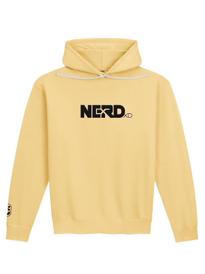 Yellow Nerd Hoodie product image (1)