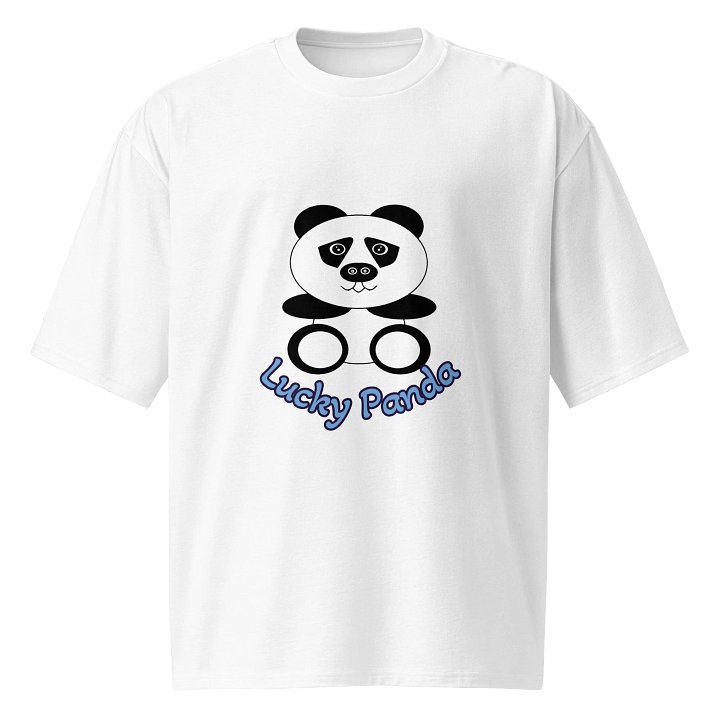 Lucky Panda Oversized Tee product image (4)