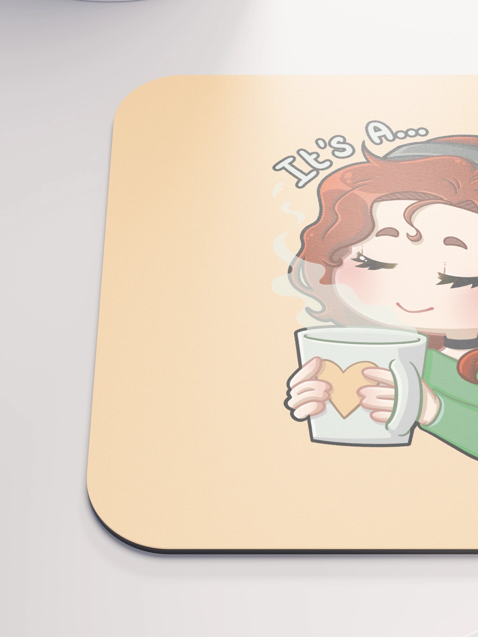 For Later mouse mat (yellow) product image (6)