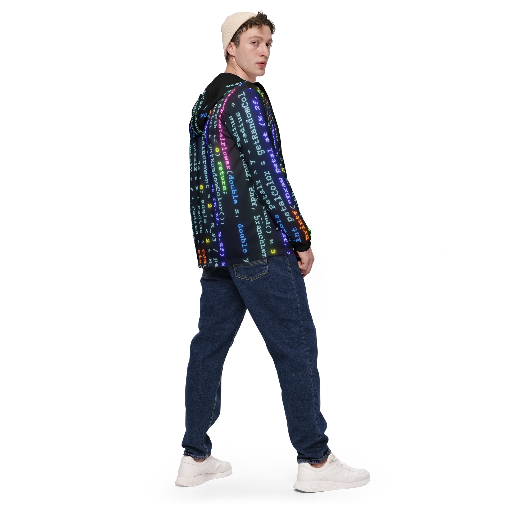 Computer Programming in C (zip up windbreaker) product image (5)