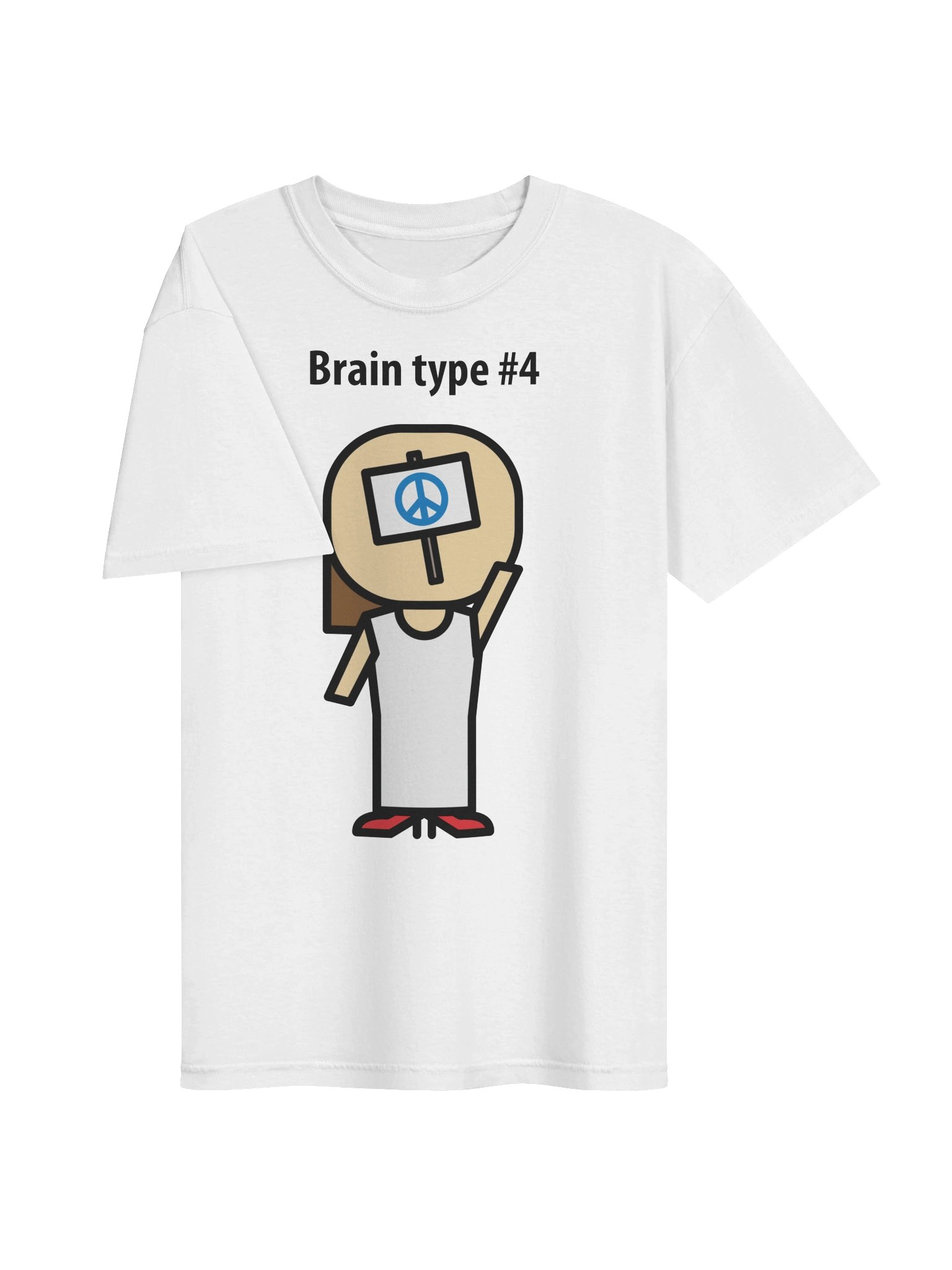 Brain type #4 t-shirt product image (3)