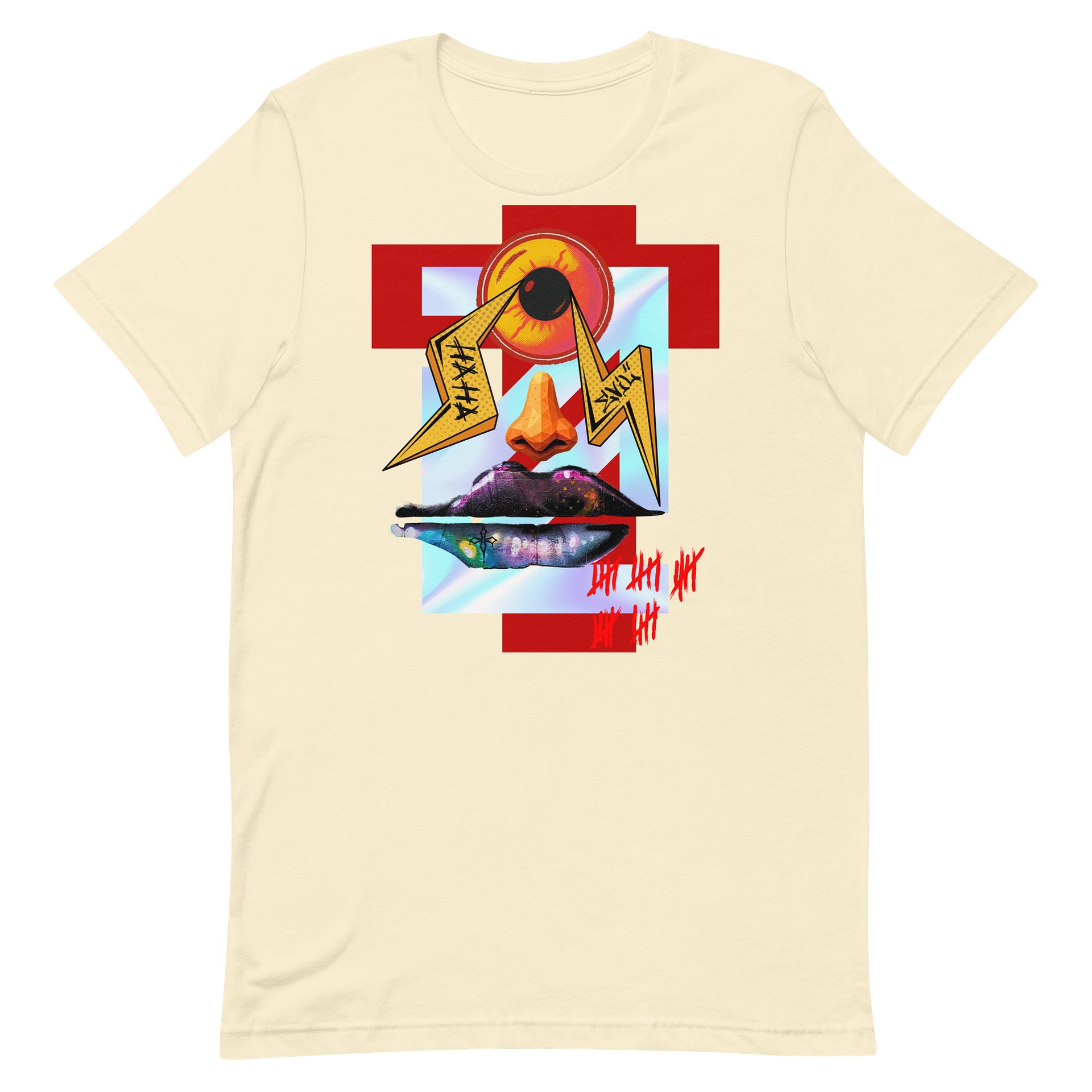 Surreal Face Collage Tee product image (2)