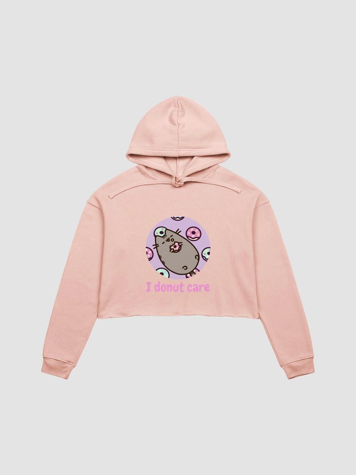 Donut Cat Crop Hoodie product image (25)